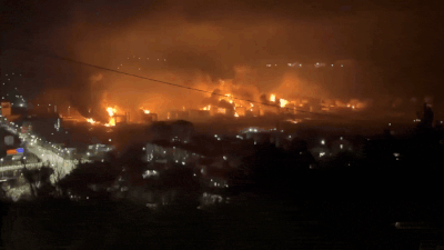 Watch: Russia’s Tuapse refinery on fire after Ukraine strikes; two ships struck in Crimea