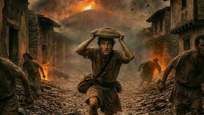 Archaeologists use AI to reconstruct the face of a Pompeii victim, revealing haunting details of the Mount Vesuvius disaster