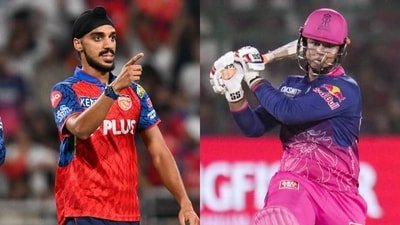 Arshdeep Singh dismissed Vaibhav Sooryavanshi on Tuesday in the IPL 2026 match between PBKS and RR