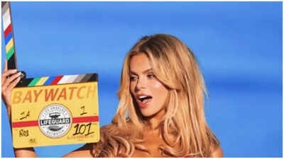 ‘That's my new personality’: Brooks Nader reveals how she’s embracing the iconic ‘Baywatch’ slo-mo run for reboot