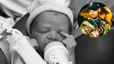 Chris Brown confirms birth of his fourth child; singer comments 'Taurus Gang' on Jada Wallace's pic