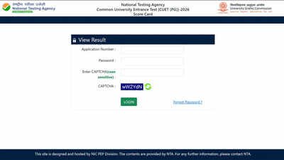 CUET PG 2026 result OUT at exams.nta.nic.in, scorecards now available  for download: Direct link