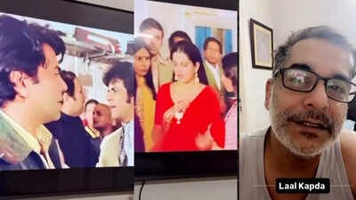 'Dhurandhar' actor Gaurav Gera hilariously shows a 'red flag' in Dharmendra, Jeetendra's 'The Burning Train', netizens call it, 'peak detailing'