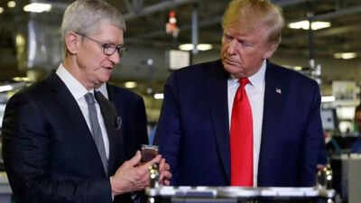 Donald Trump calls Apple CEO Tim Cook 'an incredible guy'; remembers the phone call that started his relationship with 'Tim Apple'