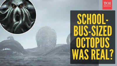 Kraken was real and devoured dinosaurs? School-bus-sized giant octopus ruled ancient seas, new fossil discovery confirms