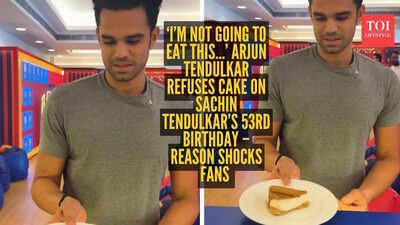 ‘I’m not going to eat this…’ Arjun Tendulkar refuses cake on Sachin Tendulkar’s 53rd birthday – reason shocks fans
