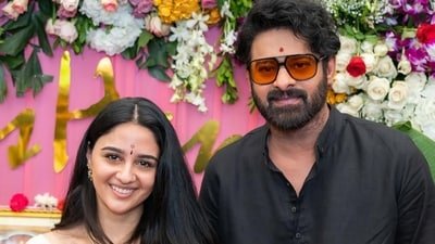 Imanvi and Prabhas will be seen together in Fauzi. (Instagram/imanvi1013)