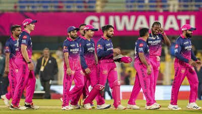 Rajasthan Royals' players (PTI Photo) Rajasthan Royals script unwanted history! Top-order collapse rewrites IPL record books