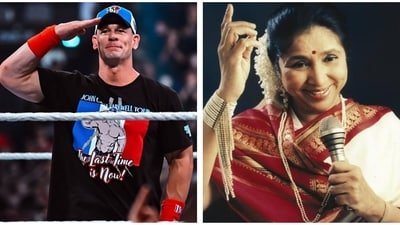 John Cena has shared a tribute for Asha Bhosle after her death.