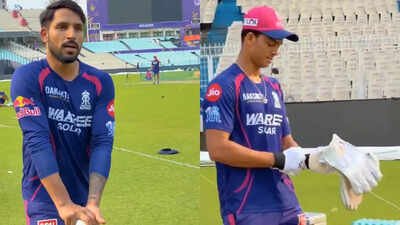 IPL 2026: Dhruv Jurel bowls like Ashwin, Jasprit Bumrah; Yashasvi Jaiswal dons gloves ahead of RR vs SRH clash - WATCH