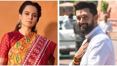 Kangana Ranaut has clarified about her equation with Chirag Paswan. Kangana Ranaut has clarified about her equation with Chirag Paswan.