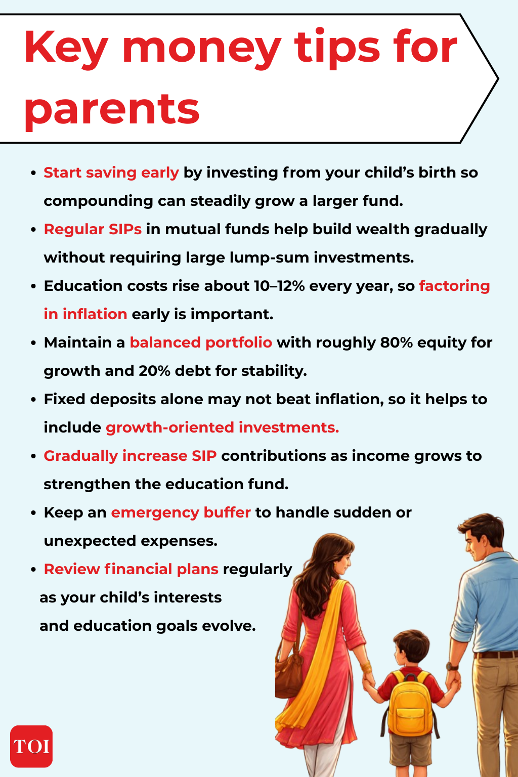 Key money tips for parents