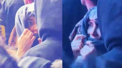 Kim Kardashian and Lewis Hamilton take romance to Coachella; hold hands as they attend Justin Bieber's gig- WATCH