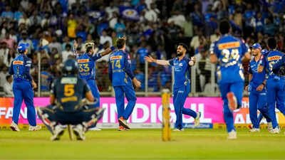 Tilak Varma turns it around: Mumbai Indians storm Ahmedabad, Gujarat Titans wiped out in 99-run rout