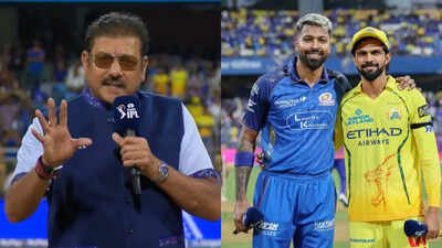 IPL 2026: Ravi Shastri almost blunders at toss; forgets Ruturaj Gaikwad's name in MI vs CSK match - Watch