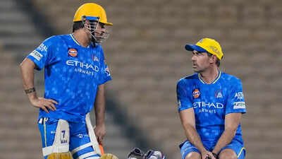 'Greatest captain..': CSK head coach Stephen Fleming credits Ms Dhoni for CSK's success