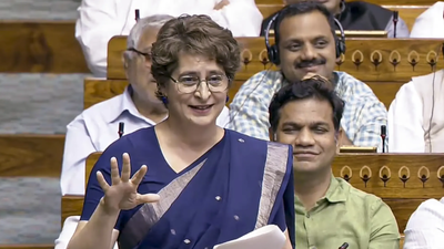 Congress leader Priyanka Gandhi 'Smells of politics': Priyanka Gandhi targets PM Modi over women's quota bill, says delimitation plan 'attack on democracy'