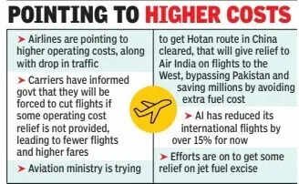 Pointing to higher costs