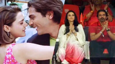 Arjun Rampal and Preity Zinta reunite at IPL match; send 'Dil Hai Tumhaara' fans on a nostalgic trip - PICS