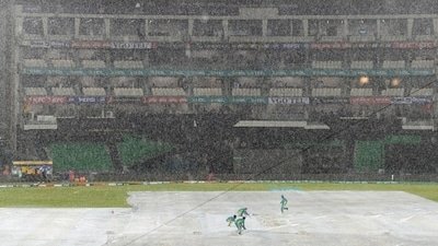 Rain washed out PSL's March 31 game (AFP)