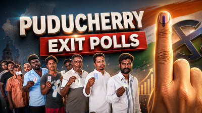 Puducherry exit polls 2026: NDA likely to retain power; Congress, TVK lag in fragmented fight
