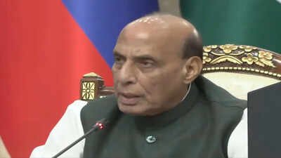 Rajnath warns Pak on terror at SCO meet