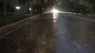 Relief from heat as rain lashes parts of Delhi-NCR; IMD issues alerts for thunderstorms, dust storms