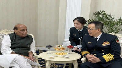 On SCO sidelines, Rajnath and China's defence minister discuss West Asia developments