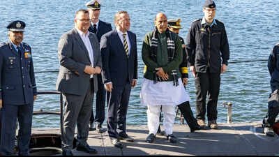 Rajnath visits German submarine yard as P-75I deal is expected soon
