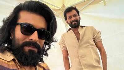 Ram Charan and Buchi Babu Sana share fun selfie from 'Peddi' sets as makers confirm six days left for shoot completion