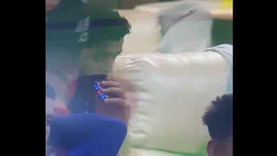 Shocking! Riyan Parag captured vaping inside dressing room during PBKS vs RR