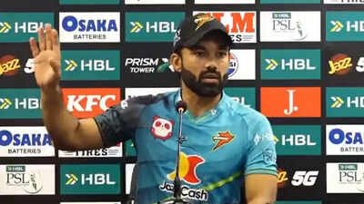 'I don't deserve a place in Pakistan team': Pakistan star Mohammad Rizwan's shocking admission after PSL slump - Watch
