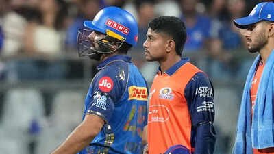 IPL 2026: Rohit Sharma retires hurt; Ritika Sajdeh's reaction breaks the internet