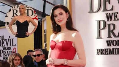 Anne Hathaway, Meryl Streep, Emily Blunt, Lady Gaga stun at ‘The Devil Wears Prada 2’ red carpet world premiere