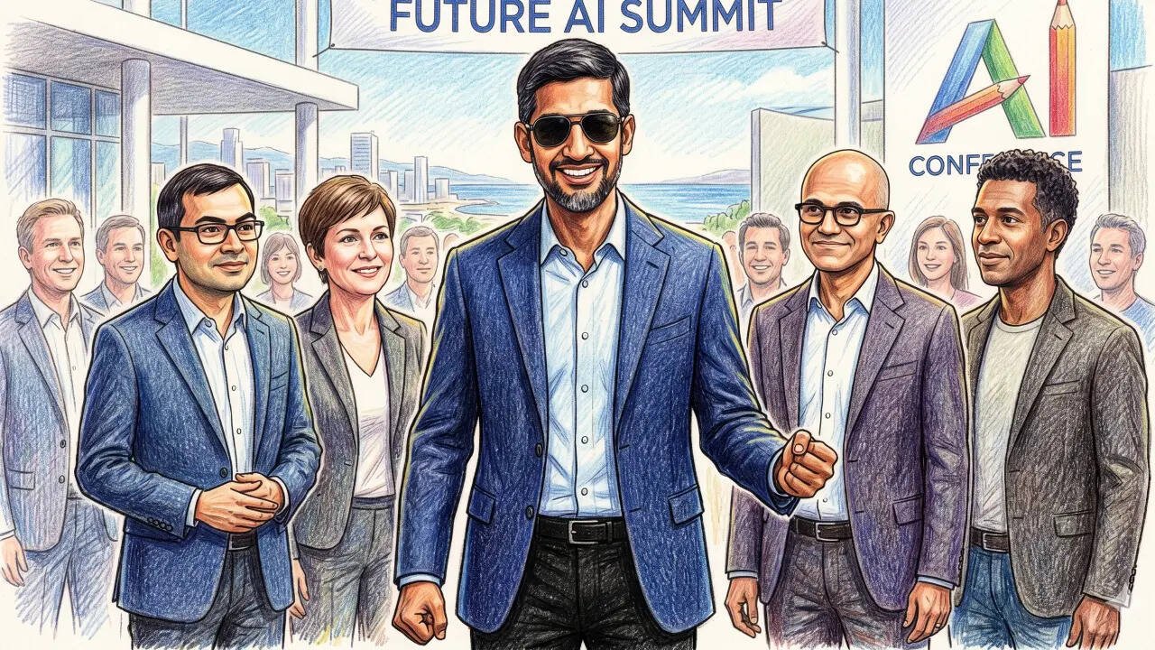 Sundar Pichai leading the pack