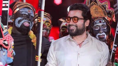 Suriya’s emotional speech at 'Karuppu' audio launch wins hearts in Madurai; Actor calls Karuppasamy the real hero
