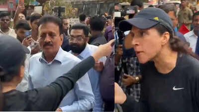 Complaint filed against woman for protesting traffic jam during BJP rally in Mumbai