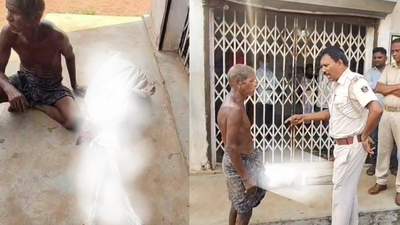 Odisha man digs up sister’s skeleton, protests outside bank to claim Rs 19,300