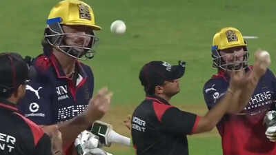 Drama at Wankhede! RCB star Tim David refuses to return ball; umpire annoyed - WATCH