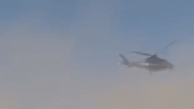 Close shave: Chhagan Bhujbal’s helicopter lands in parking area in Pune- watch