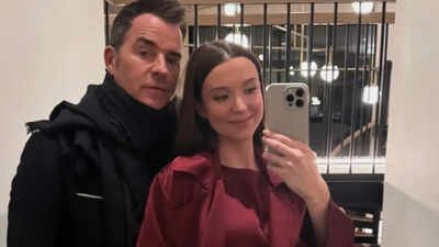 Justin Theroux and Nicole Brydon Bloom make red carpet debut days after welcoming baby boy