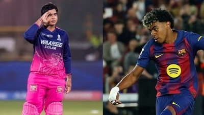 What a compliment for Vaibhav Sooryavanshi! (PTI/Reuters)