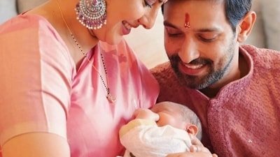 Vikrant Massey became a father in 2024 when he and his wife, Sheetal Thakur, welcomed their son, Vardaan.
