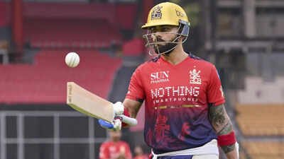 IPL 2026: Injury scare? Virat Kohli trains with strapped knee ahead of RCB vs LSG game