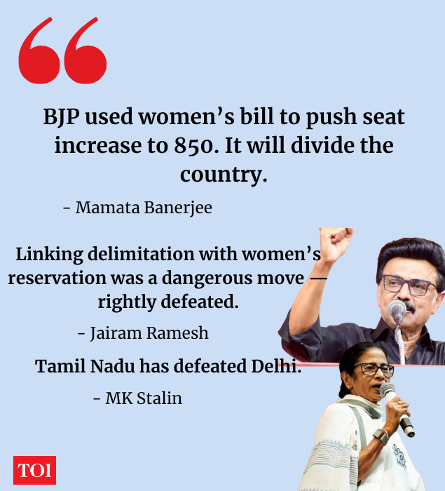 What opposition said.