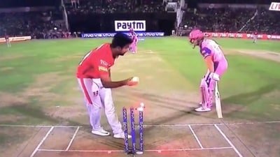 R Ashwin recalled his controversial dismissal of Jos Buttler.