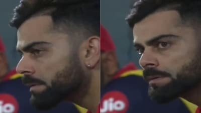 Virat Kohli was left fuming during RCB's defeat to SRH. Virat Kohli was left fuming during RCB's defeat to SRH.