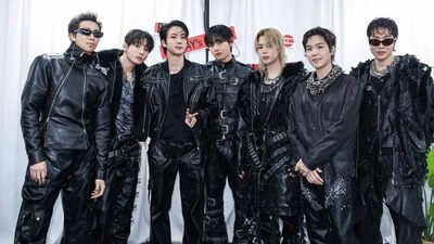 BTS and President Claudia Sheinbaum greet 50,000 fans from Mexico’s National Palace balcony ahead of sold-out ‘ARIRANG’ shows
