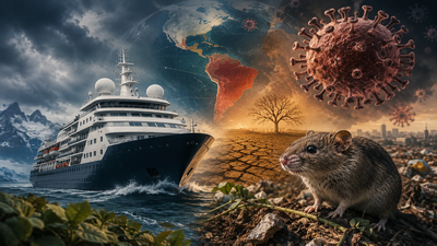 <p>Representative image (AI-generated) </p> How climate change may be fuelling the spread of deadly Hantavirus that killed three on the MV Hondius