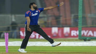 Ahmedabad: India's Jasprit Bumrah during a training session on the eve of the ICC Men's T20 World Cup 2026 final cricket match between India and New Zealand, at the Narendra Modi Stadium in Ahmedabad, Gujarat. (PTI Photo/Shailendra Bhojak)(PTI03_07_2026_000358A) Jasprit Bumrah, Ravindra Jadeja rested for the AFG series as Prince Yadav, Gurnoor Brar earn maiden call-ups